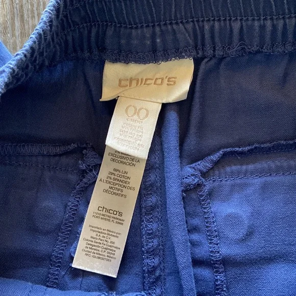 CHICO’S| womens crop cargo pants - Picture 10 of 12